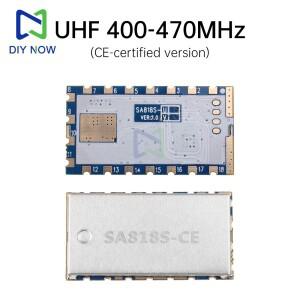 SA818S 음성 트랜시버 모듈  1W 무선 아날로그 인터콤 400-470MHz 고감도 RF 증폭기