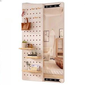 전신거울 벽걸이 가로30 심플 거울 수납가능 문걸이거울 램프 수납 슬라이딩 견관 내부