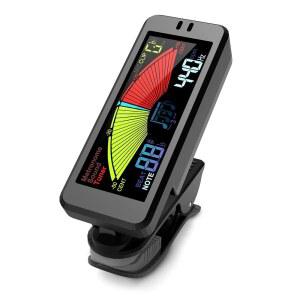 튜너, 발생기 튜너 클립 컬러 크로매틱, 메트로놈 스크린이 있는 모든 클라리넷, 기타, 장착 톤 트럼펫, 기타 바이올린, 플루트, 악기용 3-in-1 디지루트 베이스, lcd 우쿨렐레,