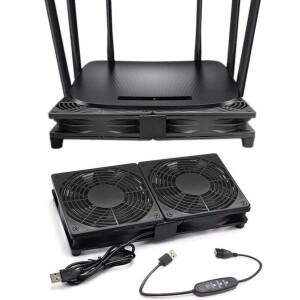 라우터 냉각 패드 USB 무음 스탠드 범용 WiFi 모뎀 열 방출베이스 미끄럼 방지 통풍 라디에이터 팬