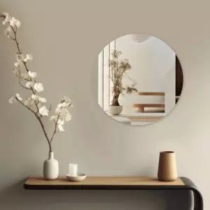 심플 욕실 대형 신발장 아크릴 붙이는 거울 현관 안전 옷장