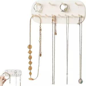 킨텍스굿 주얼리 정리함 벽걸이 후크 목걸이 홀더 아크릴 (1)