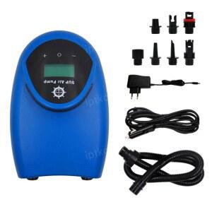 무선 충전식 전동 에어펌프 블루 패들보드 서핑 공기주입기