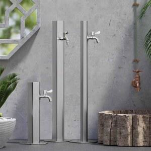 야외 부동 동파방지 보호 디자인 사각 파이프 76MM 사이즈 부동급수전