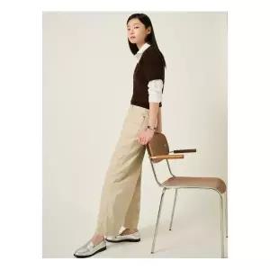 빈폴 레이디스 커브드 데님 팬츠 베이지 BF5721C71A 1185941