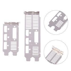 IO 쉴드 백플레이트 브래킷  GIGABYTE GTX730 750 1050Ti 1650 그래픽 카드 베젤 블랭크 배플 액세서리