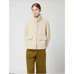 하이넥 페이크 퍼 자켓 C254PSJ163