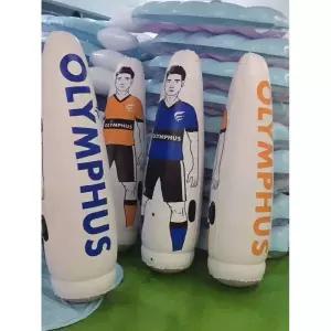 풍선 골키퍼 선수 방어벽 훈련 장애물 축구 프리킥