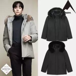 네파 광고모델 이준호 아르테 고어텍스 코트 구스다운 7K72077