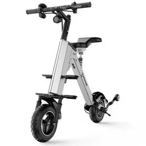 초경량 휴대용 접이식 전기 스쿠터 3륜 세발 자전거