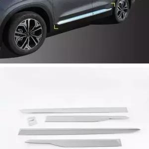 [CAR] 싼타페 도어 TM 언더라인 몰딩 튜닝 크롬 사이드