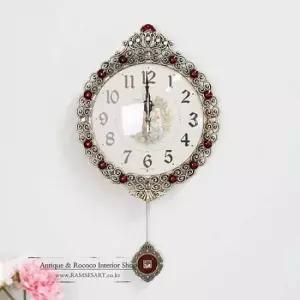 리엘리제 자주 080215963 클래식 추벽시계 무소음 선물 양면시계 모던시계 앤틱시계