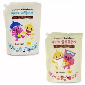 MYP-SA 핑크퐁 베이비 유아 세탁세제 섬유유연제