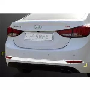 [CAR] 아반떼MD 리어 범퍼가드 크롬 뒷범퍼 몰딩 세트