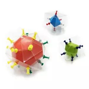 [창의와 날개] ON-tact 창의꾸러미 KIT 쌍대다면체 1인 x 5세트 학교 단체 교구