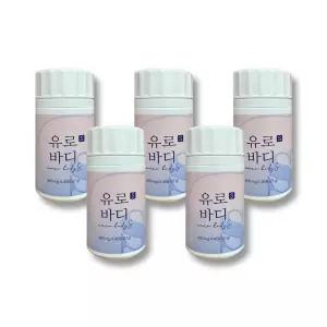 유로바디S 정 베르가못 아티초크 600mg x 45정 5개