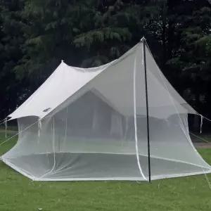 헥사타프모기장 옥타 캠핑 화이트 타프쉘 메쉬스크린 BIEL 타프