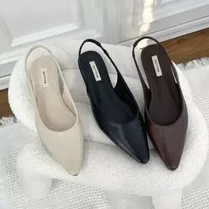 심플 데일리 여성 슬링백 구두 플랫 구두 슈즈 플랫슈즈 플랫구두 데일리구두 여성구두