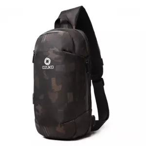 남성 캐주얼 가방 보조 여행 바디백 USB 충전 슬링백 슬링백가방 학생크로스백