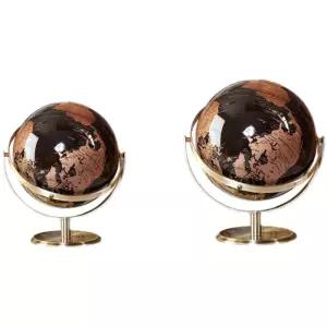 인테리어 지구본조명 라이트 공부방 무드등 사무실 LED 골드 투명 스탠드 디자인