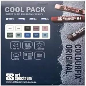 아트 스펙트럼 컬러픽스 종이 레인보우 팩 쿨톤 10개