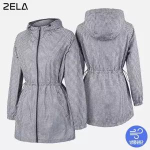 투엘라 여성 스윗데이 바람막이 아우터 후드 롱 자켓(W7SJ04)