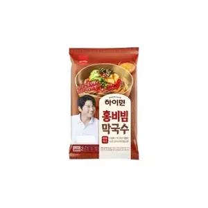[오티삼립]냉장 2인 하이면 안동식 홍비빔 막국수 422g 10개