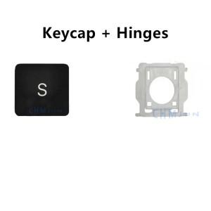 맥북 노트북 M1 Pro/Max 레티나 14인치 16인치  A2442 A2485 A2681 A2337 A2338용 교체 개별 S 키캡  힌지