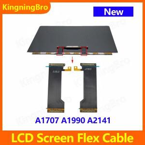 맥북 Pro 15 인치A1707 A1990 A2141 LCD 화면 플렉스 케이블 용 새 유리 2016 년