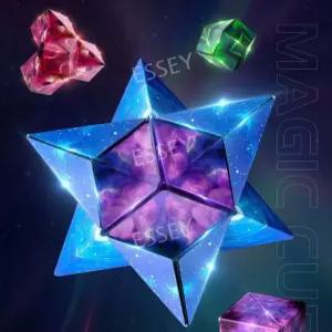 우주큐브 자석 변신 그린 네오큐브 행성 레드