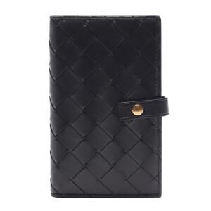 [AK플라자] [보테가베네타] 23FW 여성 인트레치아토 폴더형 지퍼 중지갑 (609070 VCPP