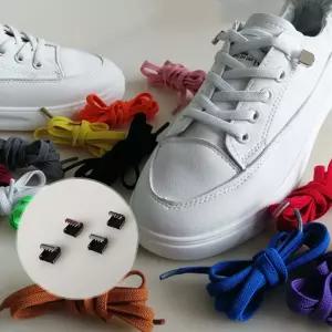 무매듭신발끈클립형 운동화끈 고무줄 매듭 정리 버클 yKv7+7WqU