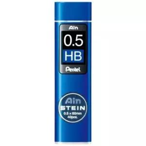 제도샤프 펜텔 아인슈타인 샤프심 HB MO 0.5mm 10개