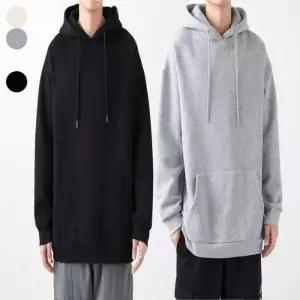 후드 빅사이즈 상의 티셔츠 무지 데일리 기본 깔끔한