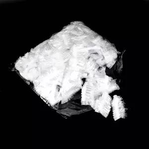 염색 비닐 귀마개 100p 제 헤어 캡 보호 장비 색소 용품 탈색 보관 용기 안전 장치