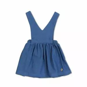 [보리보리/뿌야뿌]뿌야뿌 토리엠보멜빵스커트(PE1PGJK51S_BL)