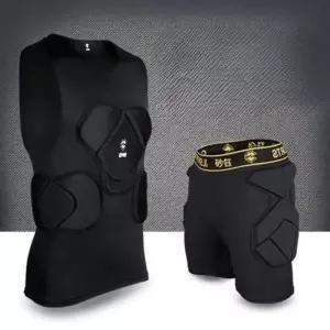 풋살 슈트 골키퍼 이너웨어 축구 안전 세트 보호복 스포츠