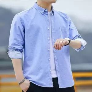 기본셔츠 4XL까지 빅사이즈 남자 깔끔한 남방 베이직