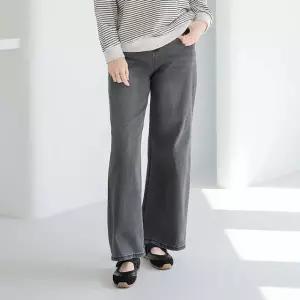 엄마옷 마담4060 히든밴딩와이드데님팬츠 중년여성 데일리 바지 -RPN2602037-