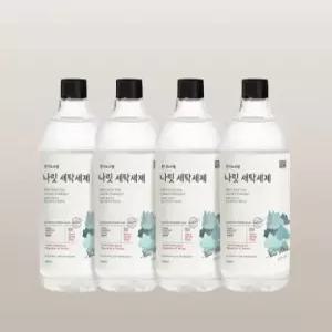 은나노스텝 나릿 고농축 세탁세제 1L 4개