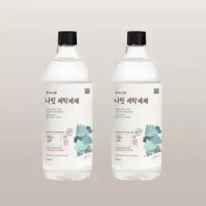은나노스텝 나릿 고농축 세탁세제 1L 2개
