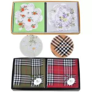 [모두쇼핑]선물로 좋은 고급 패턴 자수 남여 손수건 1매 0330ew 케이스손수건 남녀손수건 자수손수건 선물