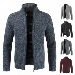 자켓 집업 두꺼운 스웨터 가디건 남성 패션 외투 니트