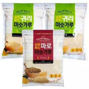 슈퍼푸드 귀리 미숫가루 1kg x2개 +파로 미숫가루 1kg