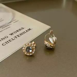 s925 수정 귀걸이 귀찌 여성귀걸이 여자귀걸이 은귀걸이 데일리귀걸이 귀걸이선물 귀찌