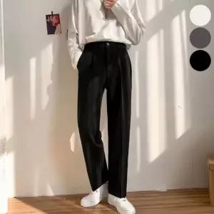 일자 남자 바지 슬랙스 얇은 정장 캐주얼 깔끔한 여름