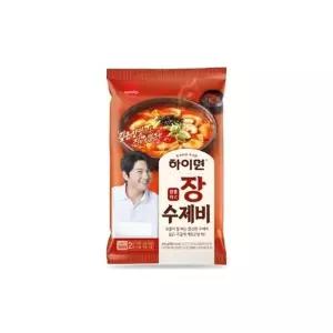 [삼립][오티삼립]냉장 2인 하이면 강릉식 장칼수제비 352g 10개