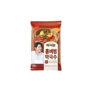 [삼립][오티삼립]냉장 2인 하이면 안동식 홍비빔 막국수 422g 10개