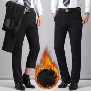 겨울기모슬랙스 기모팬츠 기모바지 남자 정장바지