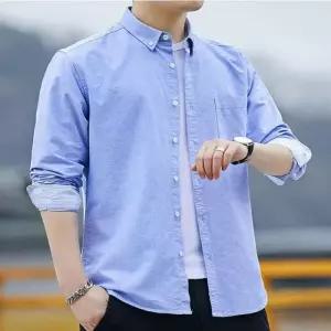 남자 빅사이즈 베이직 남방 기본셔츠 4XL까지 깔끔한